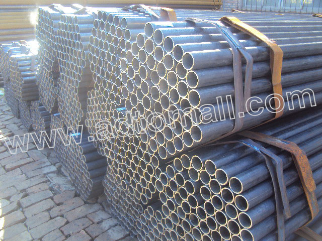 black scaffolding tube product images